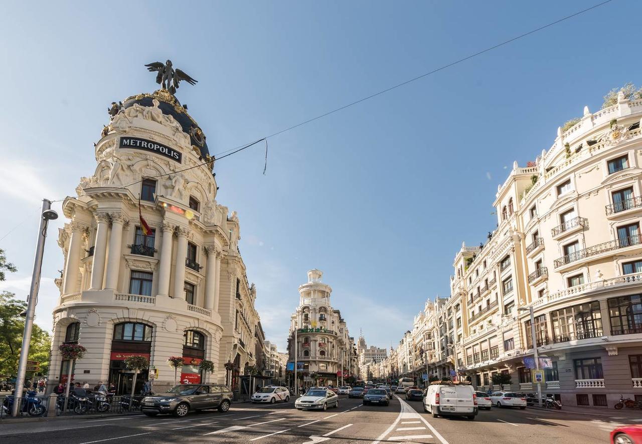 Apartament M&F Gran Via 3 Hab Madryt Zewnętrze zdjęcie