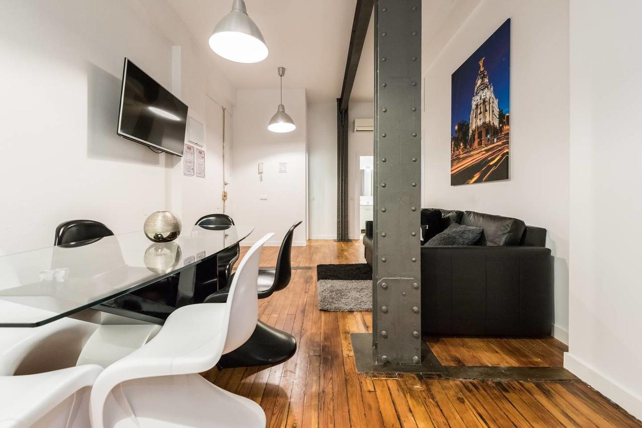 Apartament M&F Gran Via 3 Hab Madryt Zewnętrze zdjęcie