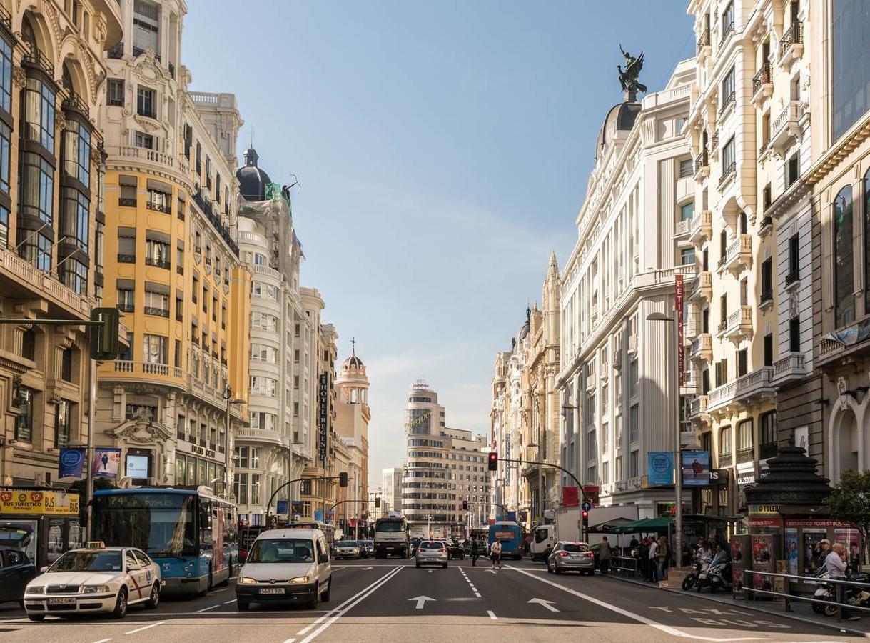 Apartament M&F Gran Via 3 Hab Madryt Zewnętrze zdjęcie